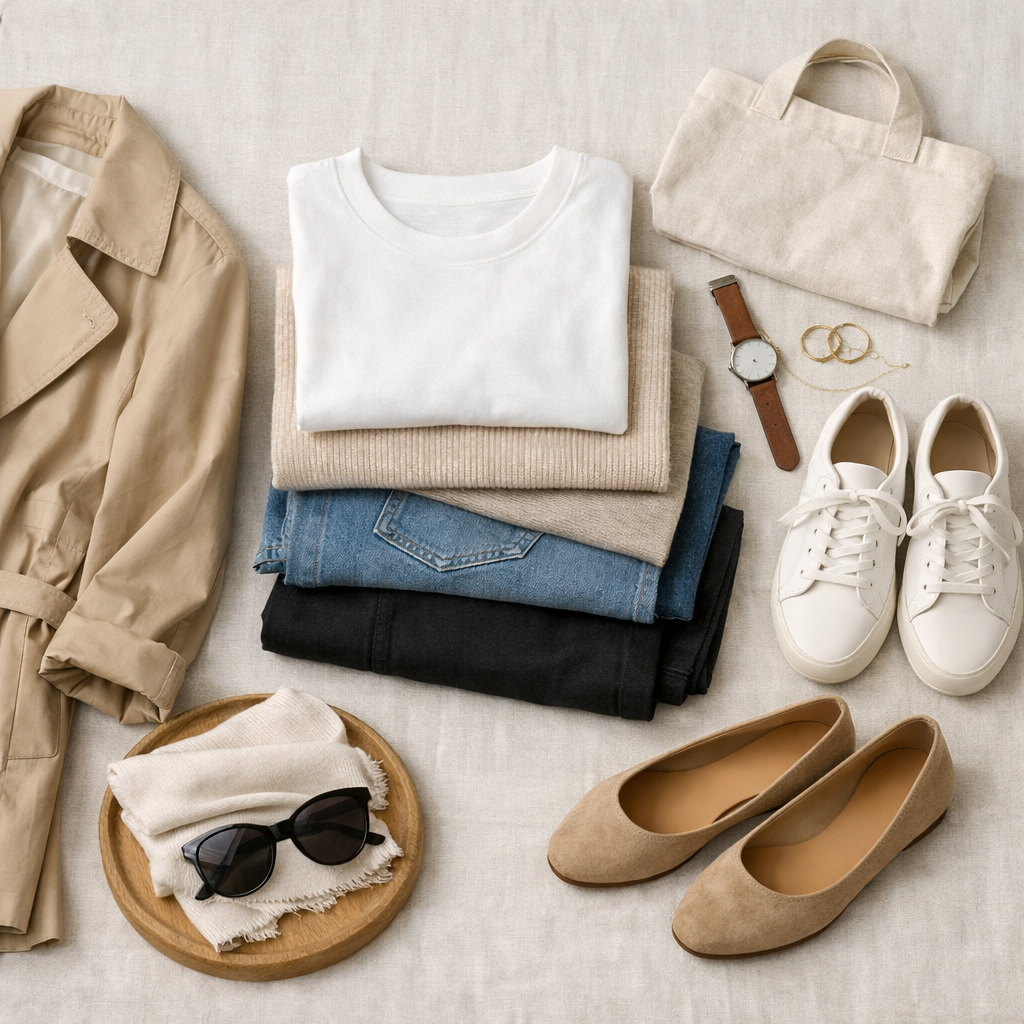 데일리룩 구성